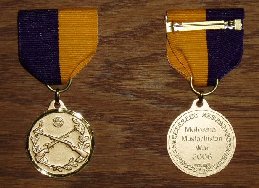 Molossia - Mustachistan War Medal